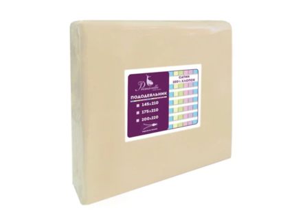 Пододеяльник Primavelle из однотонного сатина (светло-бежевый) 499
